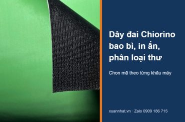 Dây đai Chiorino NA1138 cho máy bao bì, in ấn và phân loại thư