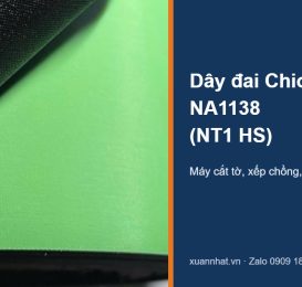 Dây đai Chiorino NA1138 mặt xanh và mặt vải đen