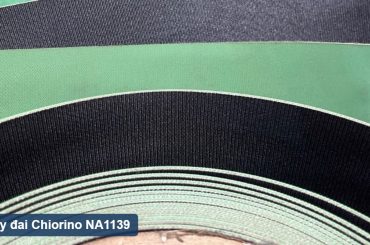 Cuộn dây đai Chiorino NA1139 mặt xanh và mặt vải đen